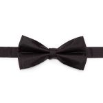 Black Simple Bow Tie