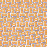 Orange Corfu tie