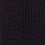 Black knit tie