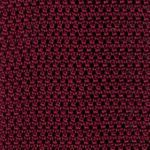 Burgundy knit tie