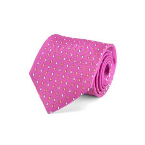 Gravata Gecko Rosa