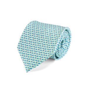 Gravata Saona Verde Água