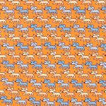 Orange Chiringuito tie